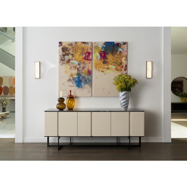 Holly Hunt Contemporary Holly Hunt - Prism Sconce - Dark Patina For Sale - Image 4 of 6