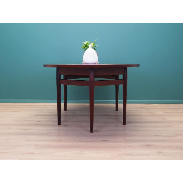 Danish Oval Rosewood Table by Arne Vodder for Sibast, 1950s For Sale - Image 4 of 15