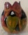 2010s 2010s “Gorgeous “ Artist-Made Hand-Carved & Hand-Painted Calla Lilies Gourd Vessel For Sale - Image 5 of 11