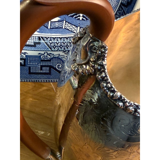 Early 19th Century Antique Ellis Barker Silverware Water Pitcher Sheffield England For Sale - Image 5 of 7