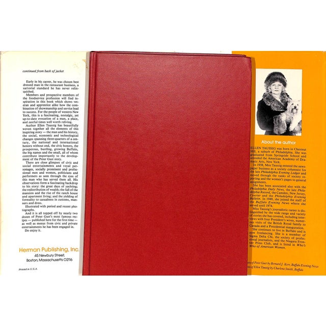 TAUSSIG, Ellen [207] pp. Herman Publishing, Inc. 1979 9 1/4" x 6 3/8" w/ a generous proportion of his famous recipes