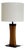 Mid-Century Modern Italian Teak Table Lamp, 1970s For Sale