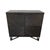 Wood Ebony Geometric Wood Cabinet For Sale - Image 7 of 13