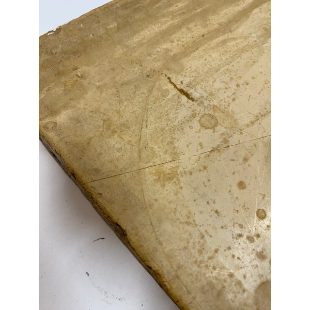 19th Century Lithographer's Limestone For Sale - Image 10 of 11