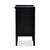 Pair of Country Style Three Drawer End Tables in Black For Sale - Image 4 of 7