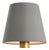 Visual Comfort Signature 6" Mist Silk Empire Shade For Sale