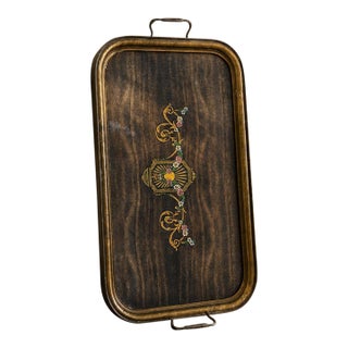 Vintage Art Deco Serving Tray For Sale