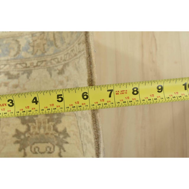 Ziegler Runner 2'7'' X 8'10'' Beige Wool Hand-Knotted Oriental Rug For Sale - Image 10 of 12