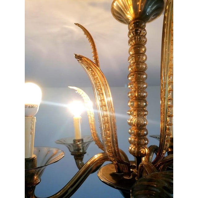 Murano Chandelier from Barovier & Toso For Sale - Image 14 of 18