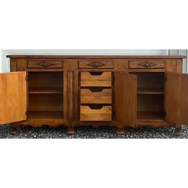 Century Furniture Maple Country French Melbourne Credenza For Sale In New York - Image 6 of 13