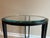 Baker Classico End Table, Blackened Bronze, Thick Glass Top, Baa3451 For Sale - Image 16 of 16