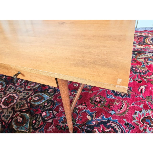 Mid Century Modern Paul McCobb Planner Group Coffee Table With Drawer Rare For Sale - Image 6 of 6