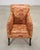 Rose Tarlow Regency Sabreleg Arm Chair With Safari Fabric For Sale - Image 16 of 18