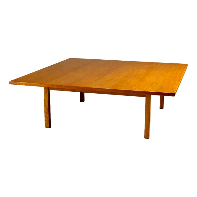 Large Oak Coffee Table by Hans Wegner for Andreas Tuck, Denmark, 1960s For Sale