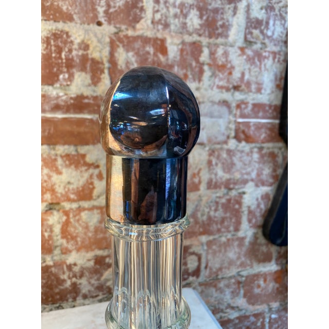 1950s 1950s Decorative Italian Decanter Bottle For Sale - Image 5 of 7