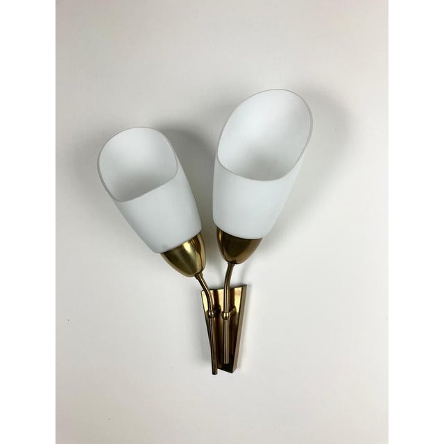 Mid-Century Wall Lamp from Kamenicky Senov, 1960s For Sale - Image 4 of 10