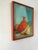 Still Life Painting in Orange and Gloss Black Frame For Sale - Image 4 of 6