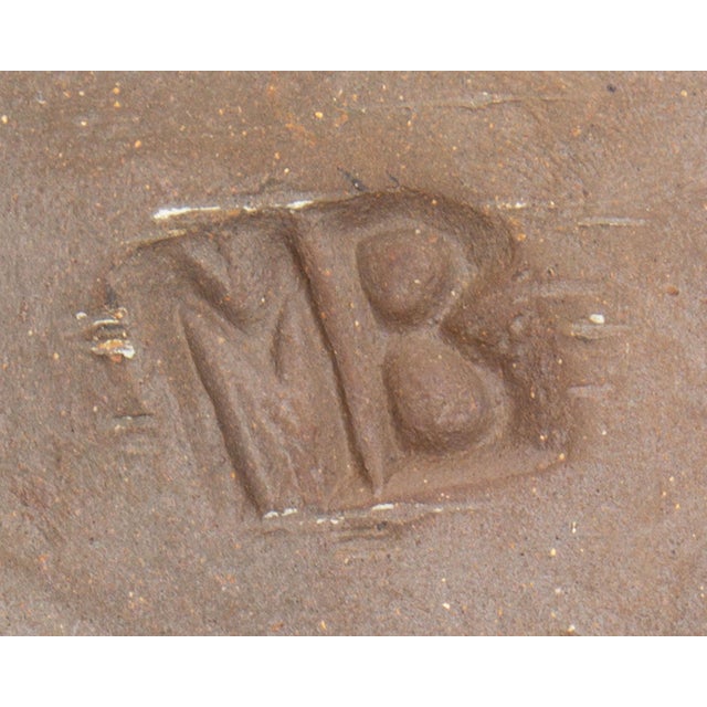 Late 20th Century Mark Bulwinkle Studio Pottery Sun Tile For Sale - Image 5 of 7