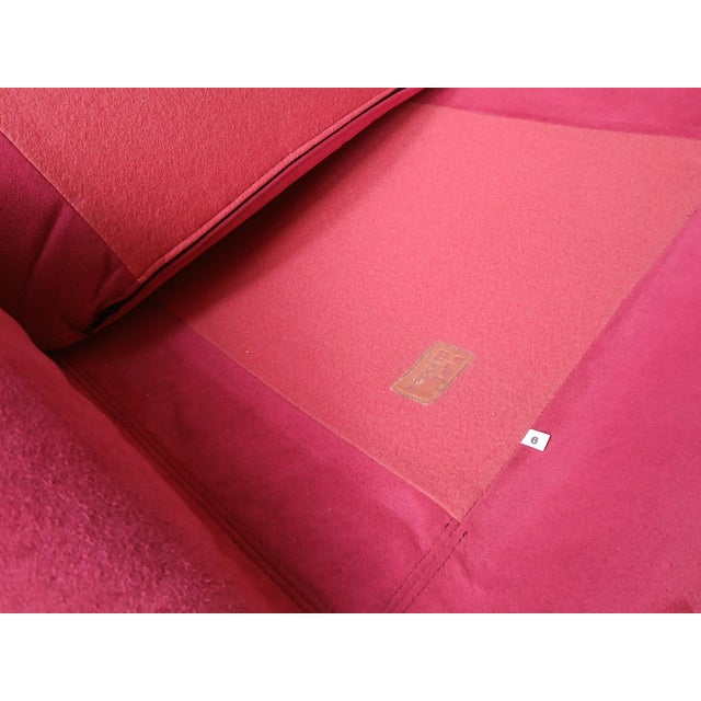 Set of Reclining Chair and Ottoman by Vittorio Introini for Saporiti Italia, 1970s For Sale - Image 17 of 18