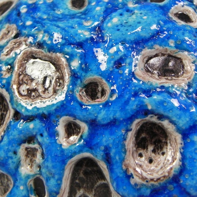 Vintage Fat Lava Vase, 1950s For Sale - Image 10 of 15