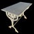 Antique French Cast Iron and Marble Bistro Table, 1900s For Sale - Image 17 of 18
