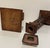 Wood Set of Arts and Crafts Carved Candlesticks For Sale - Image 7 of 8