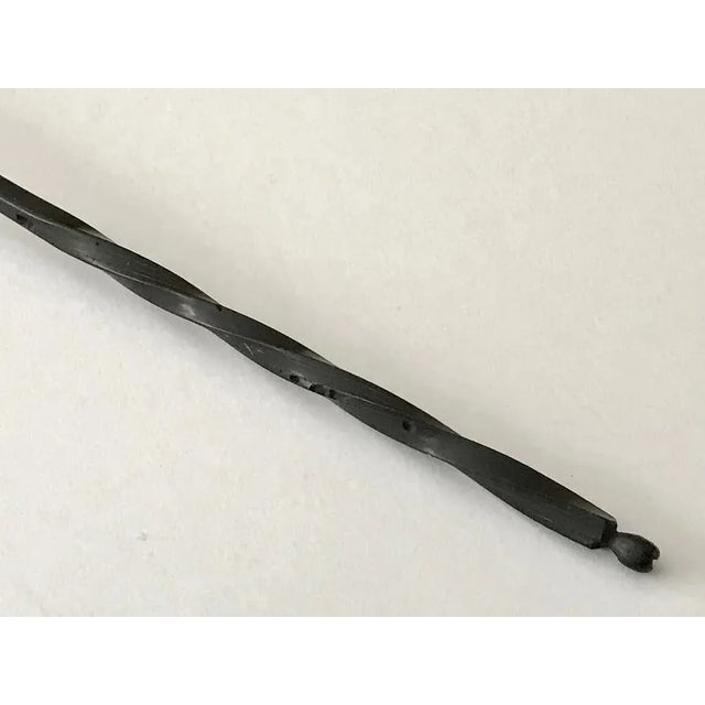 Metal Antique French Silver Toddy Ladle 18th Century Hallmark 950 Pure Sterling For Sale - Image 7 of 9