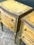 Vintage Distressed Hand-Painted Wood Nightstands For Sale - Image 10 of 16