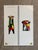 Futurist Stool in Tempera on Wood by Vittorio Osvaldo Tommasini for Farfa, 1920s For Sale - Image 10 of 11