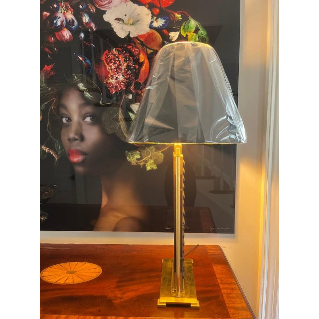 Mid 20th Century Chinese Abacus Lamp For Sale In Nashville - Image 6 of 15