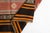 Mid 20th Century Geometric Medallion Flatweave Kilim For Sale - Image 4 of 10