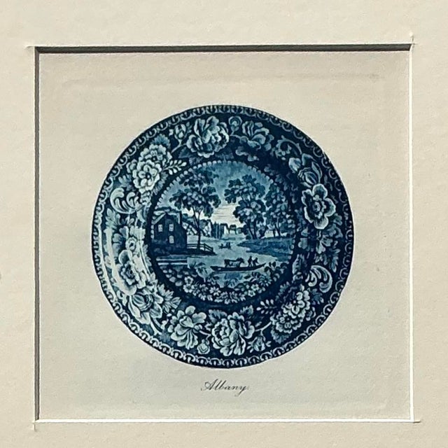 Paper Vintage Boho Transferware China Original Prints - Set of 6 For Sale - Image 7 of 10