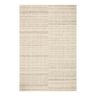 Chris Loves Julia x LoloiChris Natural / Sage 5'-0" x 7'-6" Area Rug For Sale