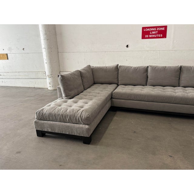 2020s Swaim Abbott Chaise Sectional For Sale - Image 5 of 12