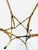 60's Midcentury Wrought Iron Base With Glass Top Patio/Outdoor Table For Sale In New York - Image 6 of 11