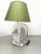 Pigeon-Shaped Porcelain Lamp with Fabric Lampshade, 1970s For Sale - Image 15 of 18