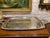 Beautiful EG Webster & Son vintage silver over copper large tray. Perfect for a bar!