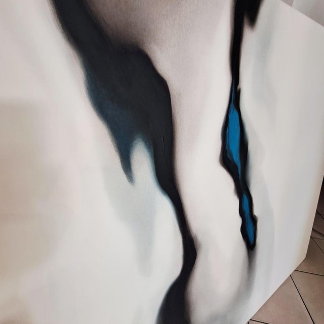 Klaudia Lata, Untitled 7 (Element of Thought), 2021, Oil on Canvas For Sale - Image 4 of 6