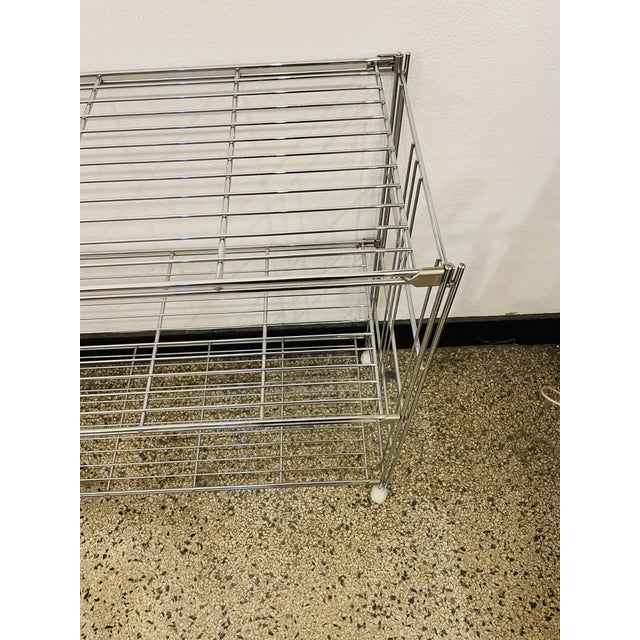 Chrome Plated Side Trolley from Balton, 1990s, in Very Good conditions. Designed 1990 to 1999 This piece has an...