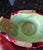 Late 19th Century Late 19th Century Austrian Art Nouveau Majolica Footed Sauce Boat / Centerpiece (Jg) For Sale - Image 5 of 8