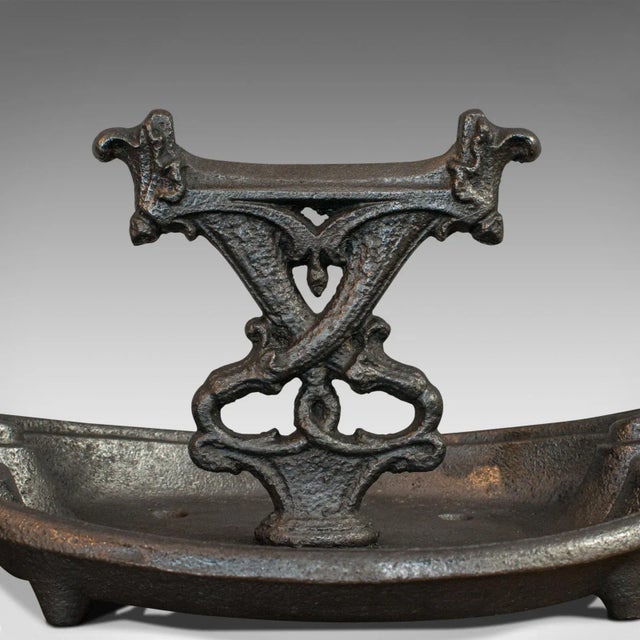 1890s Iron Antique Boot Scraper For Sale - Image 11 of 13