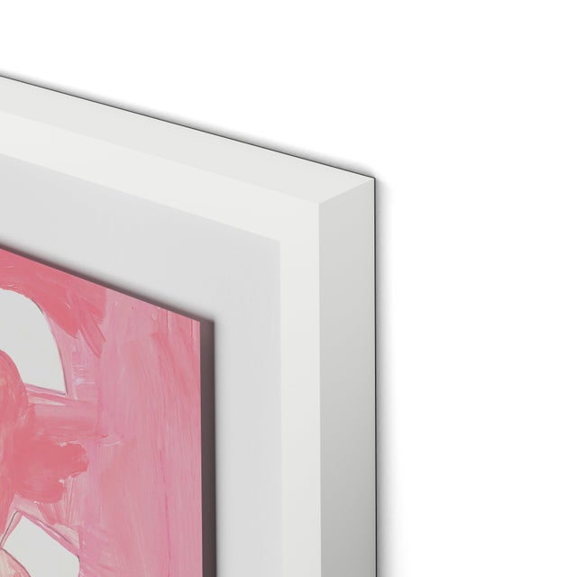 DESCRIPTION: Resting Chic Face by Virginia Chamlee in White Frame, Medium Art Print SPECIFICATIONS: Type: Giclée Art Print...