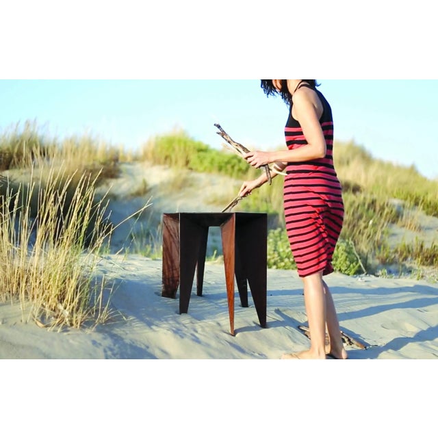 Brutalist Brasero N°1 by Yoan Claveau de Lima for Les Choses Edition For Sale - Image 6 of 7