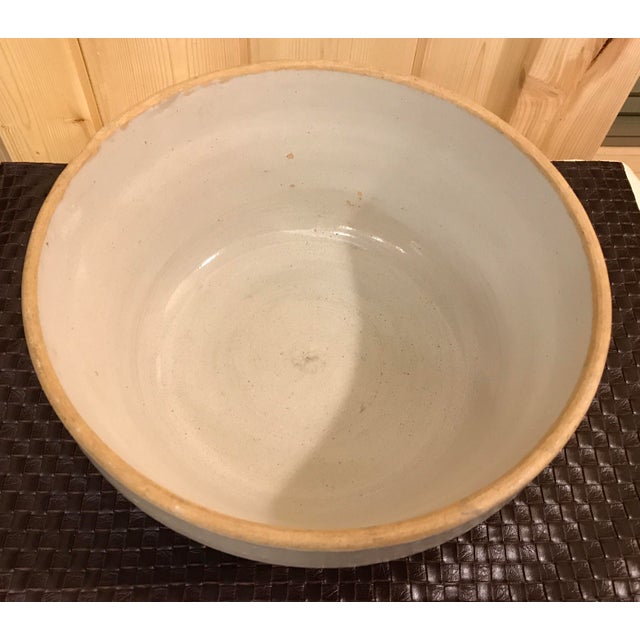 Vintage Salt Glazed Stoneware Crock Bowl Chairish
