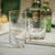 Negroni Hammered Highball Glass w/ Gold Rim - Set Of Four These elegant glasses from the Negroni Collection feature a...