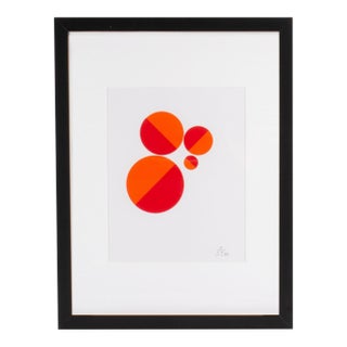 1995 “Konstruktion and Intuition” Serigraph Print by Anton Stankowski For Sale