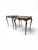 Early 20th Century Pair of Antique French Louis XV Side Tables With Original Tooled Leather Tops For Sale - Image 5 of 17
