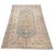 Antique Malayer Medallion Rug, 4x7 | Soft Ivory, Pink-Beige & Blue For Sale - Image 4 of 5