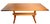 Brown Mid Century Scandinavian Trestle Base Dining Table For Sale - Image 8 of 13