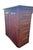 Vintage Oak Double-Pedestal Executive Desk With Writing Slides and File Drawers For Sale - Image 11 of 11